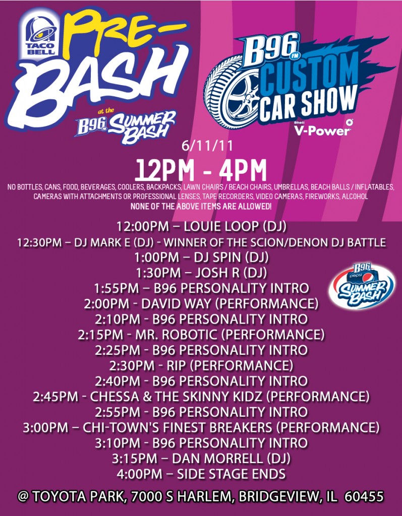 JUST ANNOUNCED Rip to perform at B96 Summer PreBash! WhoisRip